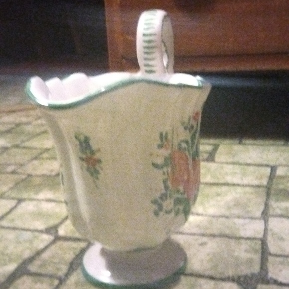Vintage pottery pitcher - Picture 4 of 8